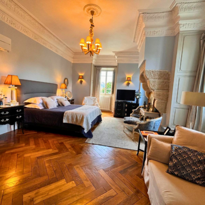 La Junior suite Louise - château hôtel luxe Ardèche